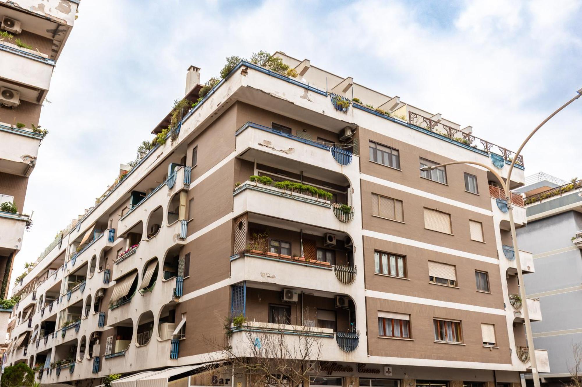 Il Vascello Lägenhet Lido di Ostia Exteriör bild